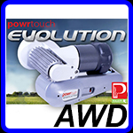 owrtouch evolution all wheel drive twin axle quad motor caravan mover button